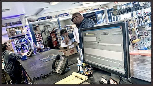 Napa Truck Service Counter